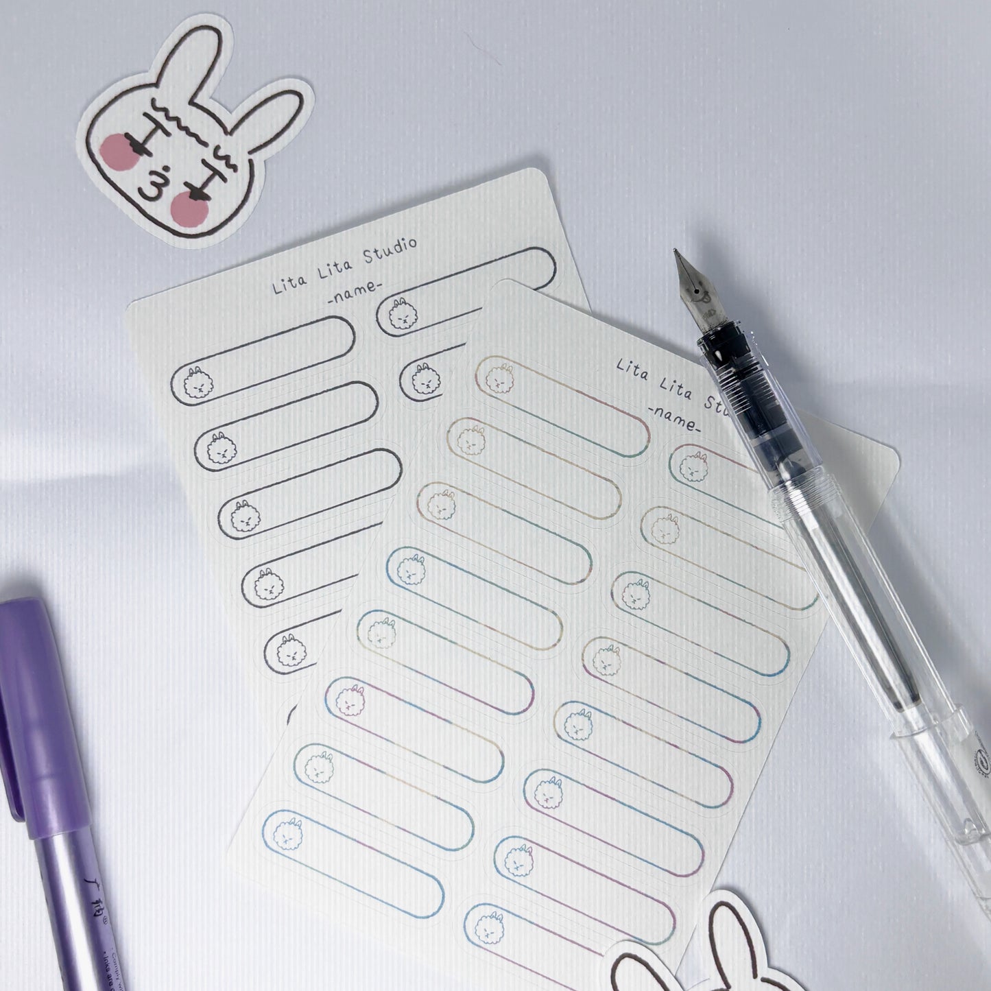 【MATTE | Sticker sheet】SIUSIU Name