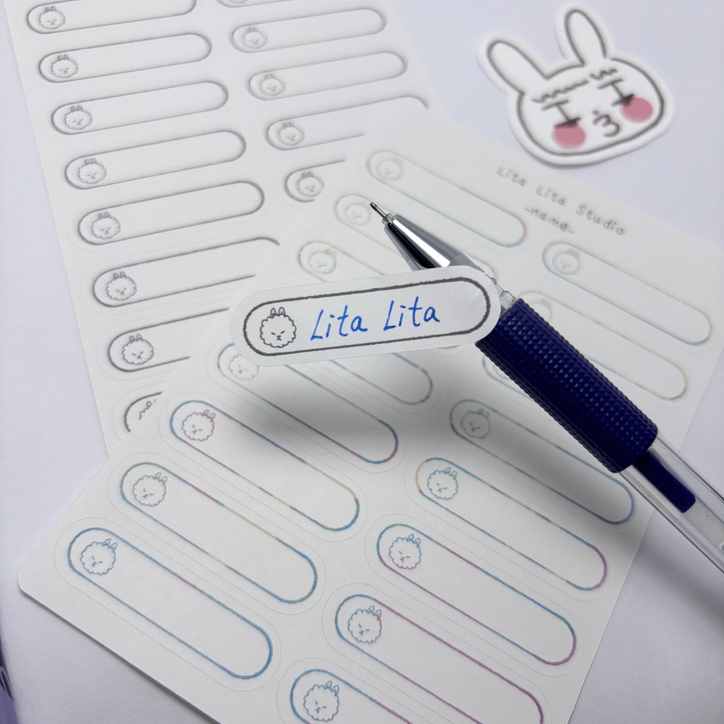 【MATTE | Sticker sheet】SIUSIU Name