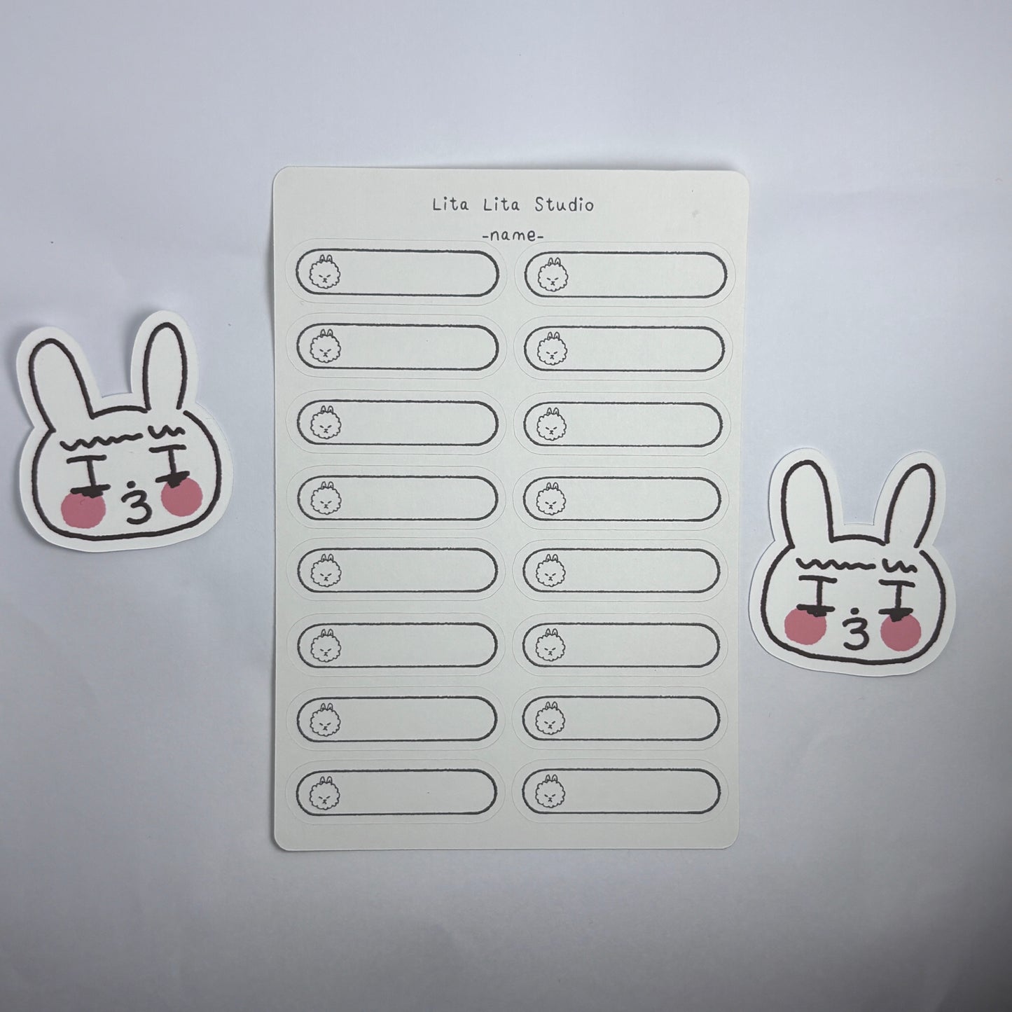 【MATTE | Sticker sheet】SIUSIU Name