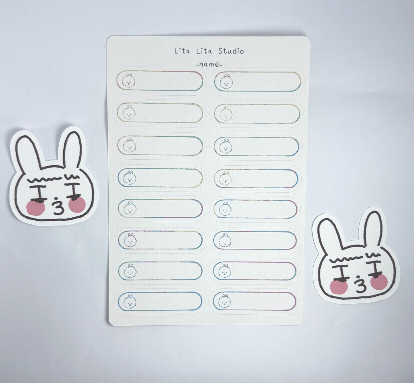 【MATTE | Sticker sheet】SIUSIU Name