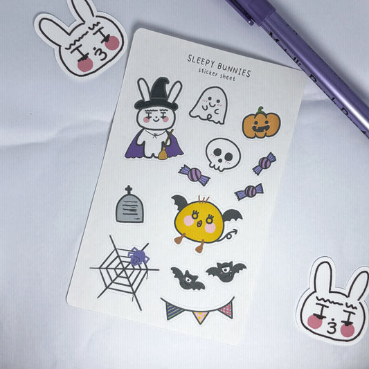【MATTE | Sticker sheet】Halloween