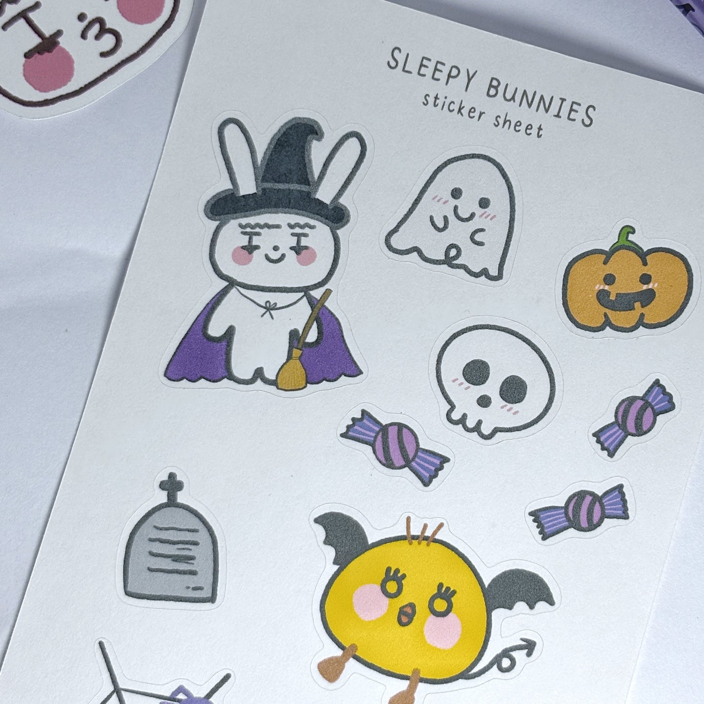 【MATTE | Sticker sheet】Halloween